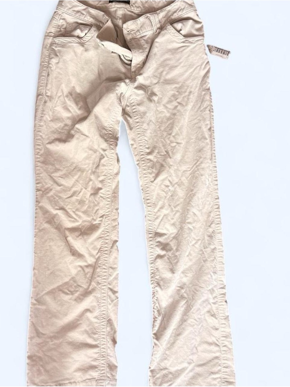 Eddie Bauer Men's Light Beige Straight Jeans